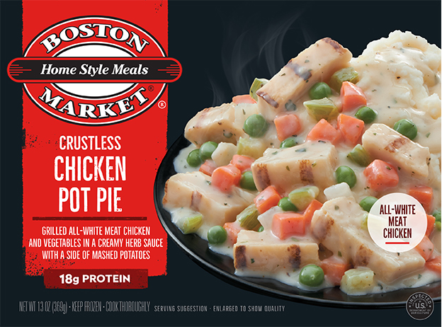 Crustless Chicken Pot Pie box